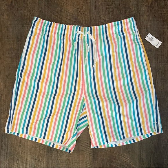 Old Navy Other - NWT Men’s Striped Swim Trunks